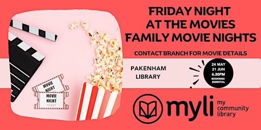 Family Movie Night @ Pakenham Library  primärbild