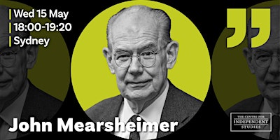 Imagen principal de The Greater Middle East: Part 1 with John Mearsheimer