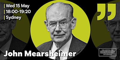 Imagen principal de The Greater Middle East: Part 1 with John Mearsheimer