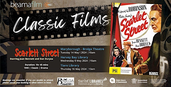 Classic Film - Scarlet Street - Tiaro Library