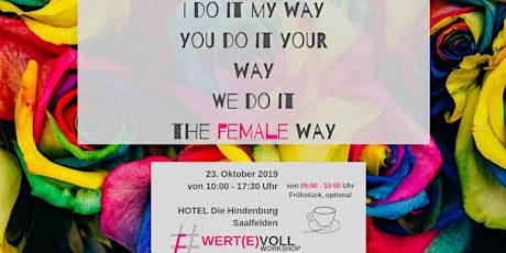 Hauptbild für Wert(e)voll - The Female Way