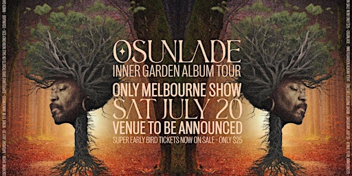 Osunlade 'Inner Garden' Winter Tour 2024  primärbild