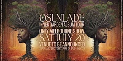 Osunlade 'Inner Garden' Winter Tour 2024 primary image