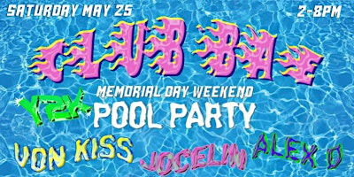 Club Bae Pool Party  primärbild