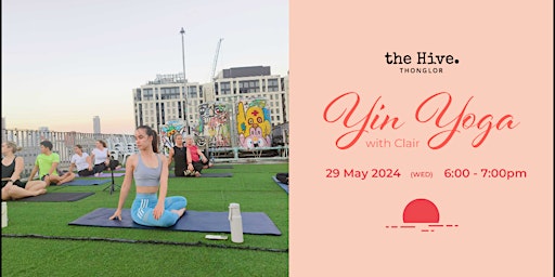 Imagem principal do evento Yin Yoga Flow with Clair | May