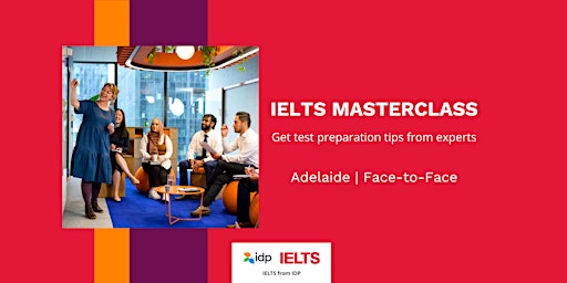 Hauptbild für Face-to-Face IELTS Masterclass - Adelaide