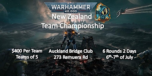 Immagine principale di Warhammer 40k New Zealand Teams Tournament 