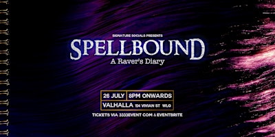 Spellbound - Wellington: July 26th primary image