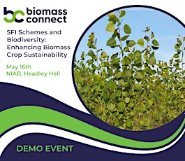 Biomass Connect Demo Event: SFI schemes and biodiversity for biomass crops