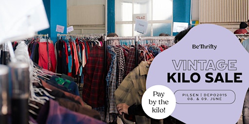 Imagem principal de BeThrifty Vintage Kilo Sale | Pilsen | 08. & 09. June