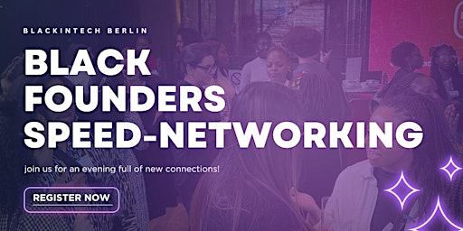 Hauptbild für Black Founders Speed-Networking