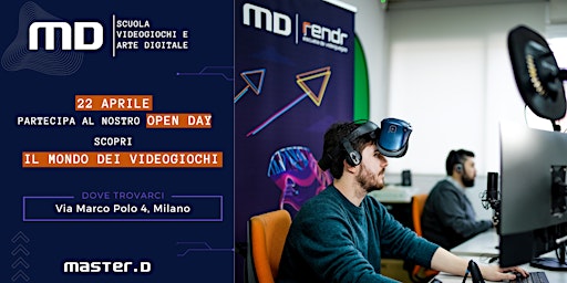 Hauptbild für Open Day - Scuola di Videogiochi e Arte Digitale