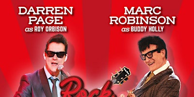 Imagem principal do evento Roy Orbison & Buddy Holly  Tribute  With Darren Page & Marc Robinson