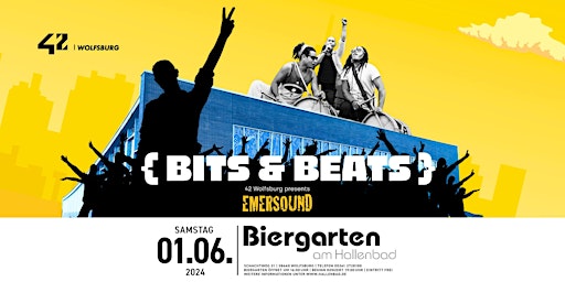 Hauptbild für Bits & Beats @ Biergarten im Hallenbad
