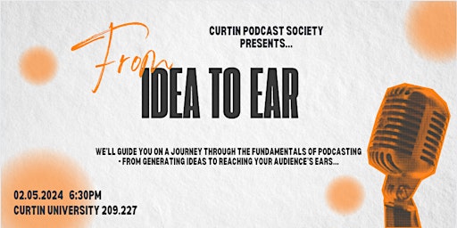 Immagine principale di Podcasting 101: From Idea to Ear 