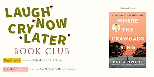 Imagem principal do evento Laugh Now, Cry Later Book Club - May Meeting