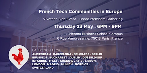 Imagem principal do evento La French Tech Europe Gathering