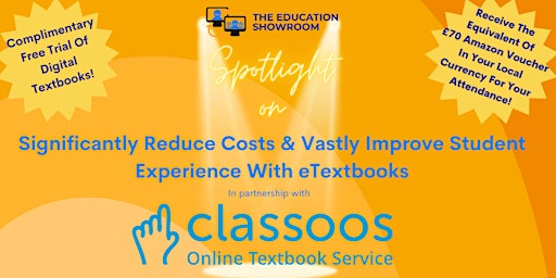 Primaire afbeelding van Significantly Reduce Costs & Improve Student Experience With eTextbooks