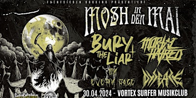 Primaire afbeelding van Mosh in den Mai  - Mortal Hatred + Bury The Liar + On Every Page + Dysease