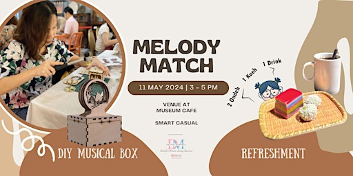 Imagem principal do evento Melody Match (CALLING FOR 2 GENTS!)