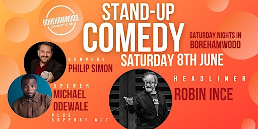 Hauptbild für Borehamwood Comedy Club- Stand Up Comedy Night
