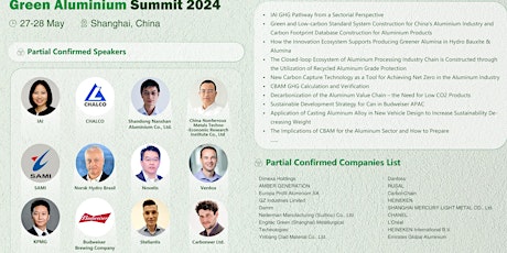 China Green Aluminium Summit 2024