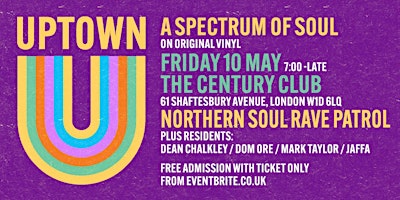 UPTOWN 2 - We're back for another unmissable night! primary image