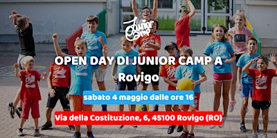 Immagine principale di Open Day di Junior Camp a Rovigo 