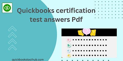 Quickbooks Online Certification exam answers pdf