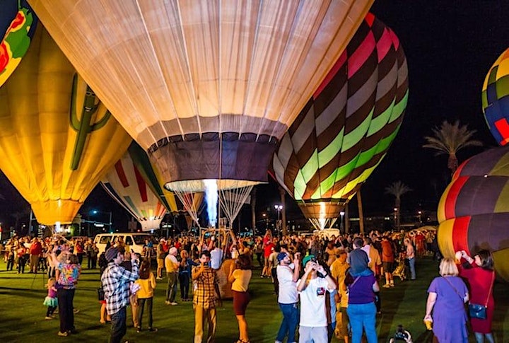 Cathedral City Hot Air Balloon Fest Balloon Glow Lounge & Food Truck Fiesta image