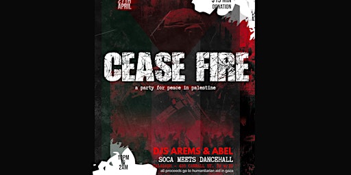 CEASE FIRE NOW!  primärbild
