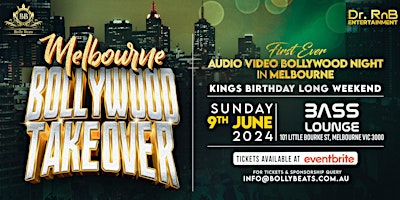 Primaire afbeelding van MELBOURNE BOLLYWOOD TAKEOVER