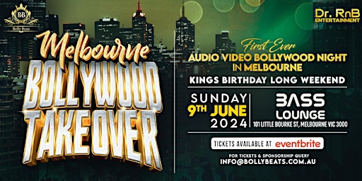 Primaire afbeelding van MELBOURNE BOLLYWOOD TAKEOVER