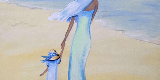 Imagem principal de Mother's Day At the Beach - Paint and Sip by Classpop!™