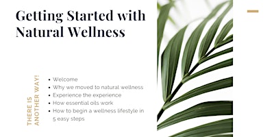 Imagen principal de Getting started with natural wellness