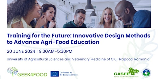 Imagem principal do evento Training for the Future: Innovative Design Methods for Agri-Food Education