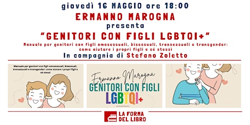 ERMANNO MAROGNA presenta "GENITORI CON FIGLI LGBTQI+"  primärbild