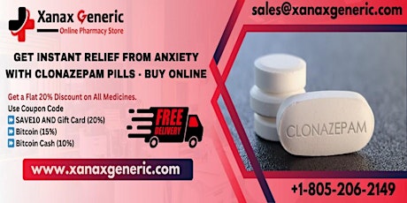 Purchase Clonazepam (Klonopin) Online at xanaxgeneric.com