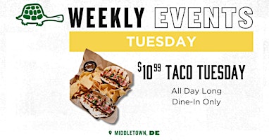 Imagem principal do evento $10.99 Taco Tuesday