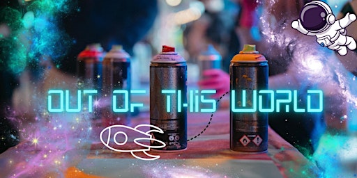 Primaire afbeelding van AOPs✨Out Of This World✨Spray Paint and Stencil Workshops