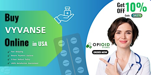 Order Vyvanse via Debit Card - at Leading Source in USA primary image