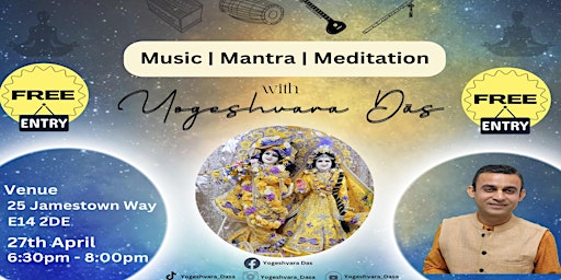 Imagem principal de Music | Mantra | Meditation with Yogeshvara Dasa