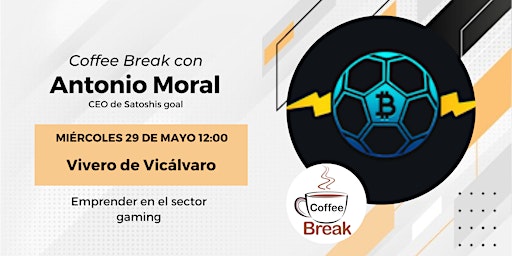 Coffee Break con Antonio Moral primary image