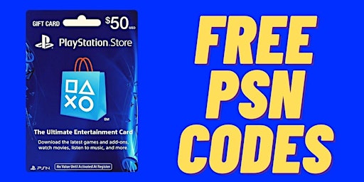 FREE PSN GIFT CARD CODES 2024 ✼ How to Redeem PSN Gift Card Codes 2024 primary image