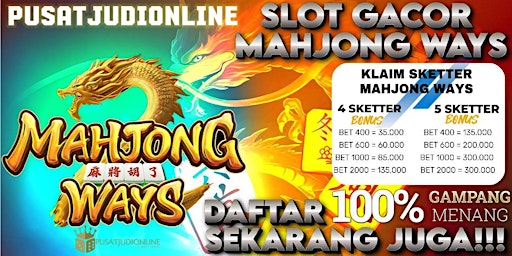 Hauptbild für Pusatjudionline Event Sketter Mahjong Ways