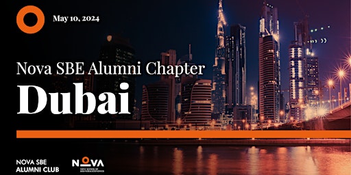 Imagem principal do evento Nova SBE Alumni Chapter | DUBAI