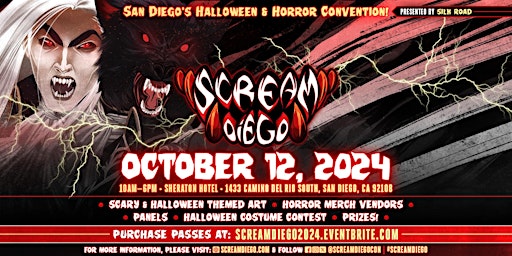 Immagine principale di Scream Diego 2024 