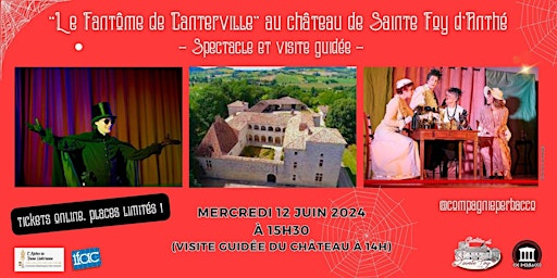 Imagem principal do evento "Le Fantôme de Canterville" au Château de Sainte-Foy d'Anthé