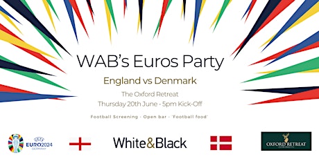 WAB's Euros Party - England vs Denmark