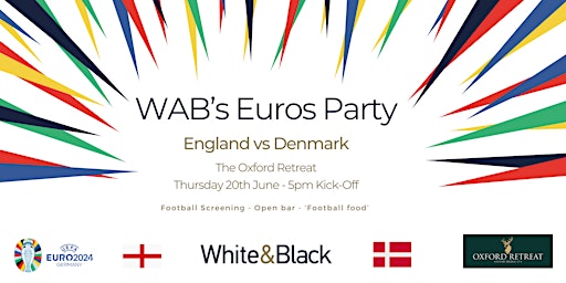 Primaire afbeelding van WAB's Euros Party - England vs Denmark
